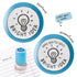 Bright Idea teacher stamp showing a sparkly lightbulb illustration and ‘Bright Idea’ text, offered standard and personalised.