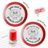 Cute teacher stamp showing character with hearts and the words you used a growth mindset.
