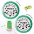 Music teacher stamp with music notes and the phrase ‘Magical music!