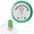 Priority Play critical thinking teacher stamp in green with a cute heart-and-brain character illustration