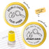 Teacher stamp with googly eyes and a magnifying glass illustration and the message “Double check your work.