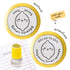 Easy Peasy Lemon Squeezy teacher stamp featuring cute lemon design – fun motivational food pun stamp for classrooms