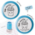 Tea-rrific teacher stamp featuring adorable bubble tea – fun motivational pun for classroom rewards
