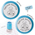 Teacher Assisted stamp with caring character holding a heart – Priority Play supportive feedback stamp.