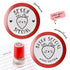 Teacher stamp featuring a sweet strawberry illustration with the message “Berry Special.” Encouraging food pun classroom stamp.
