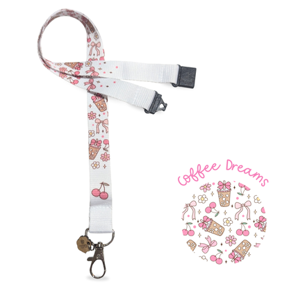 teacher lanyard with &